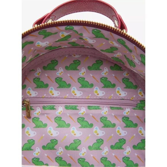 Loungefly Disney Tangled Rapunzel Tower Illustrated Lantern Mini Backpack main image 5